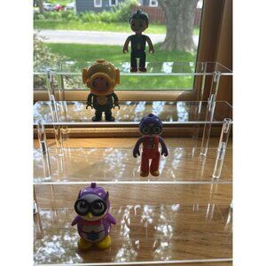 Ryans World Mini Action Figures Set Of 4 - Assorted Characters Plastic Kids Coll